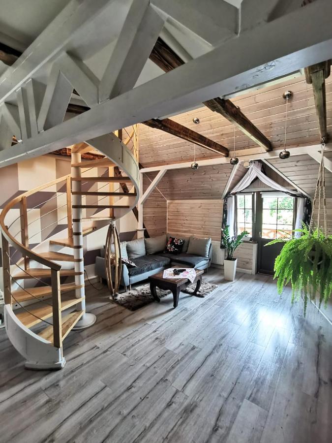 Appartamento Apartament Z Antresola W Zywkach Kruklanki Esterno foto